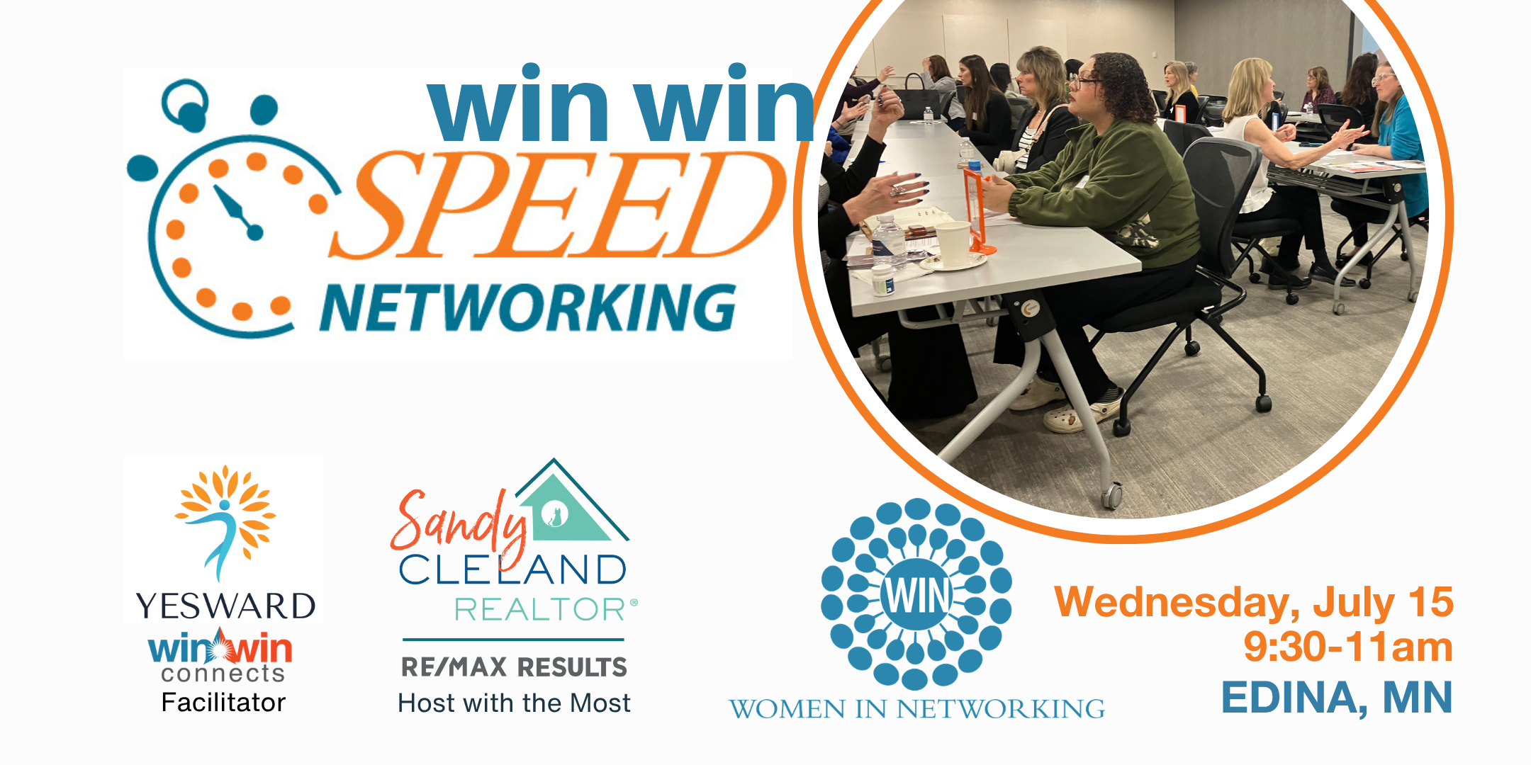 Speed Networking with Women in Networking (WIN): Edina, MN