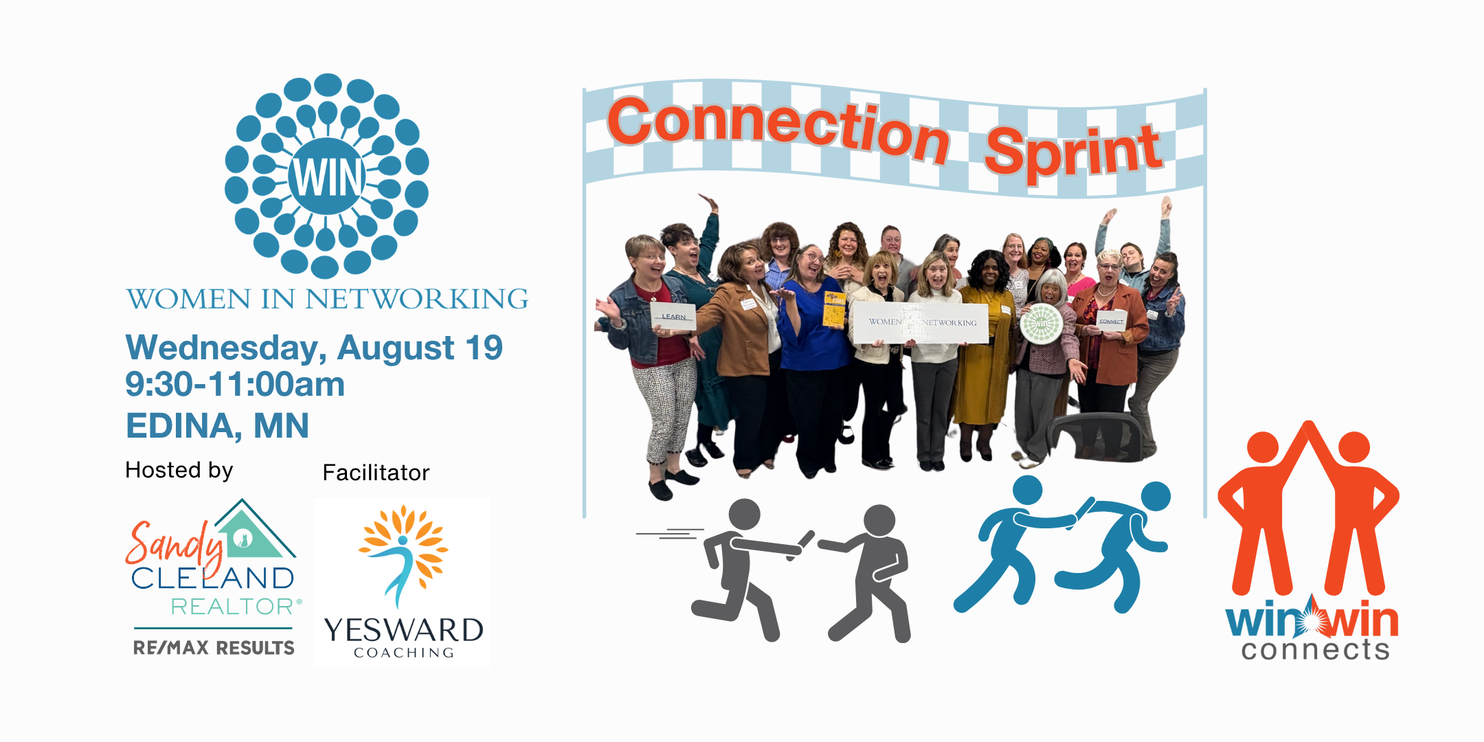 WIN Connection Sprint: Ask. Connect. Expand. (Women in Networking Edina MN)