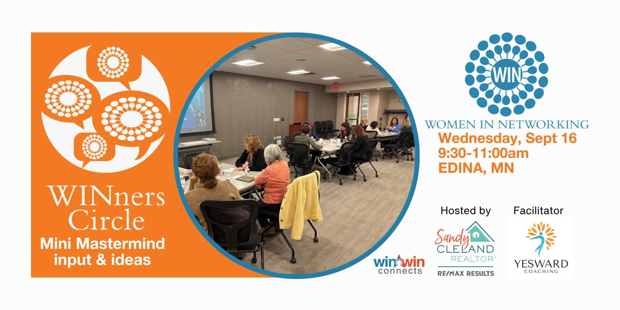 WINners Circle Mastermind with Women in Networking (WIN) – Edina, MN
